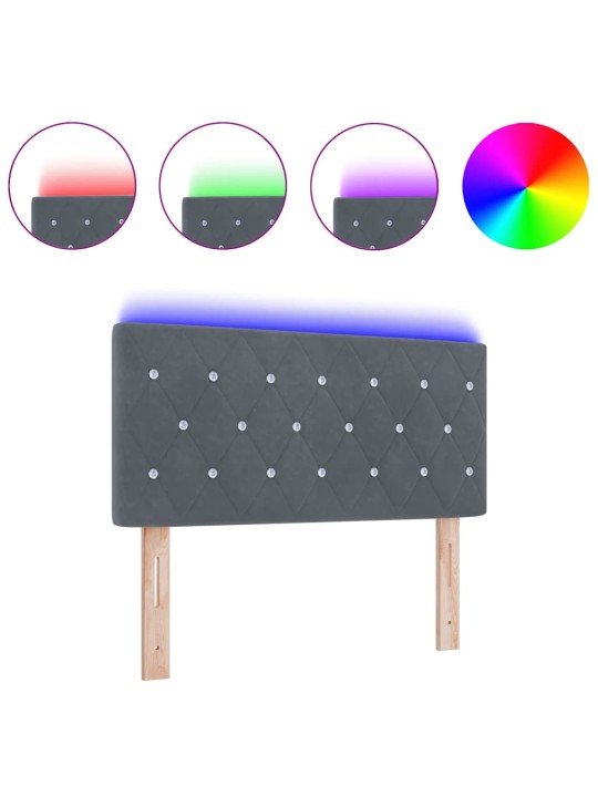 Led peatoed led -ribatuledega argyle tumehall 100 cm samet