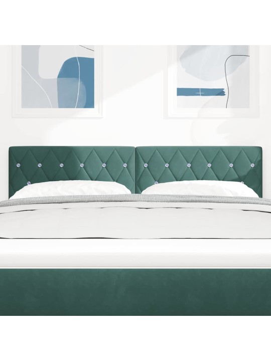 Led peatoed led -ribatuledega argyle tumeroheline 144 cm samet