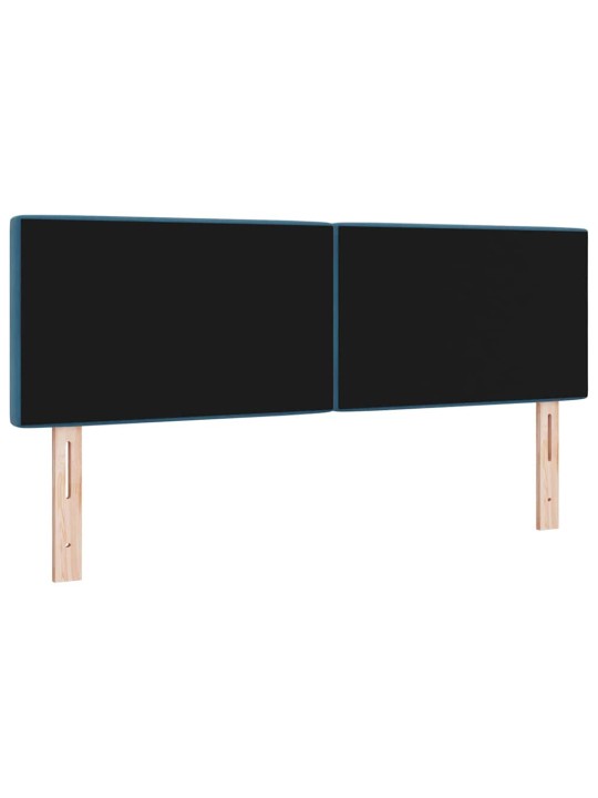 Led peatoed led -ribatuledega argyle tumesinine 144 cm samet