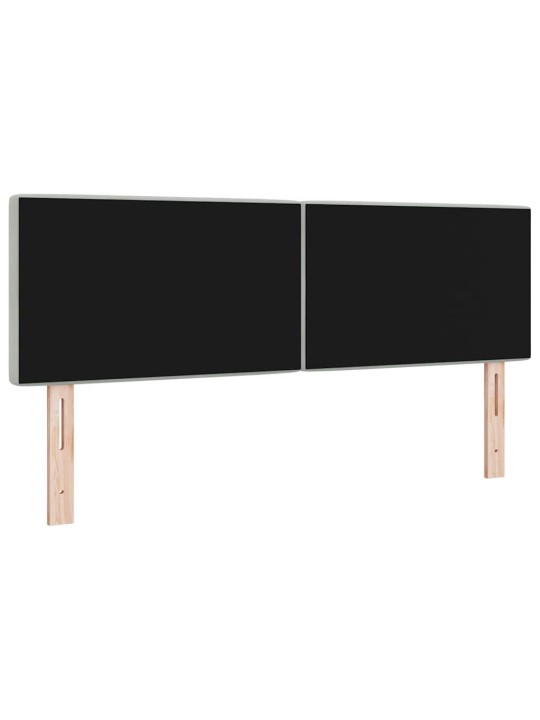 Led peatoed led -ribatuledega argyle peaga helehall 80 cm samet