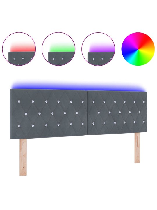 Led peatoed led -ribatuledega argyle peaga tumehall 80 cm samet