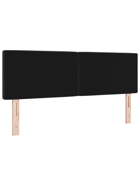 Led peatoed led -ribatuledega argyle peaga must 80 cm samet