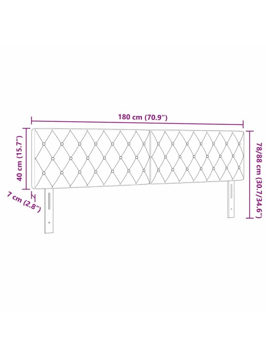 Led peatoed led -ribatuledega argyle peaga tumehall 90 cm samet