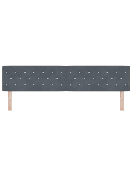 Led peatoed led -ribatuledega argyle tumehall 100 cm samet