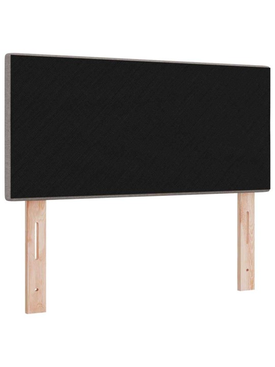 Voodipeats LED tuledega pruunikashall 80 cm kangas