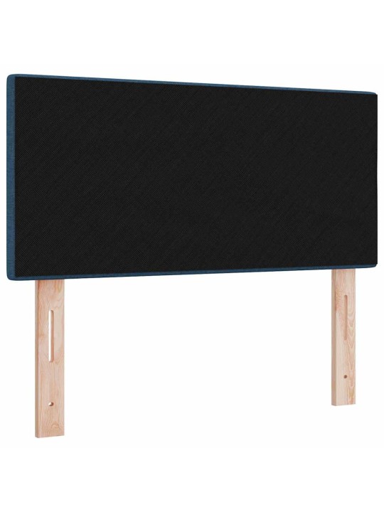 Voodipeats LED tuledega manuaalne sinine 90 cm kangas