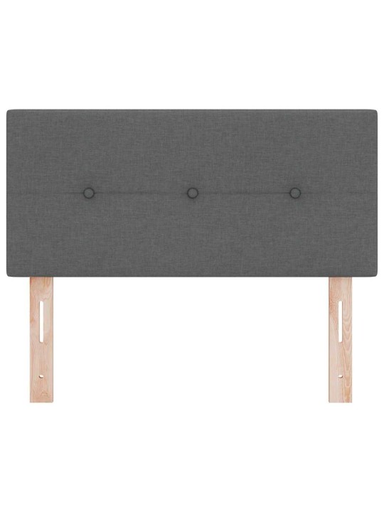 Voodipeats LED tuledega tumehall 100 cm kangas
