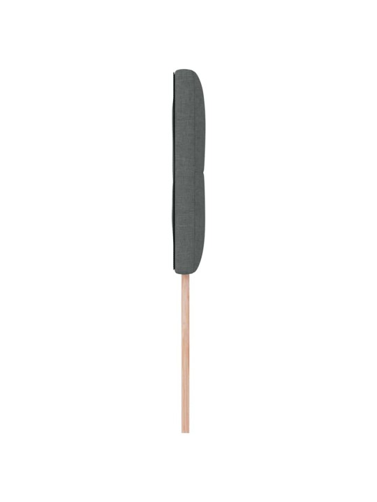 Voodipeats LED tuledega tumehall 100 cm kangas