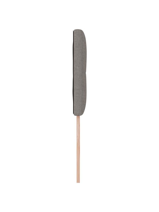 Voodipeats LED tuledega pruunikashall 100 cm kangas