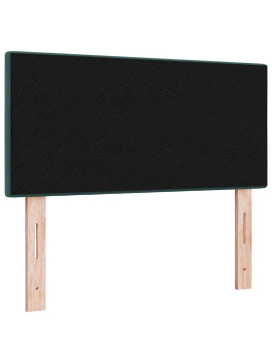 Voodipeats LED tuledega roheline 100 cm samet