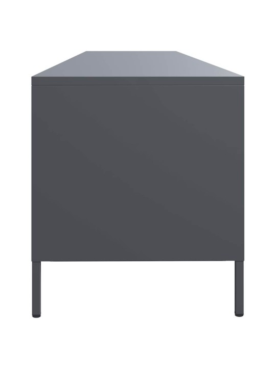TELERIKAPP, ANTRATSIIT, 202X39X43,5 CM, KÜLMVALTSITUD TERAS