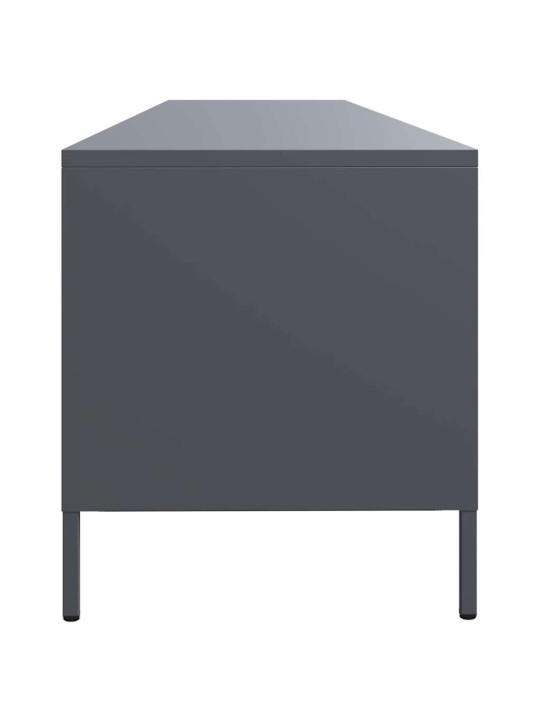 TELERIKAPP, ANTRATSIIT, 202X39X43,5 CM, KÜLMVALTSITUD TERAS