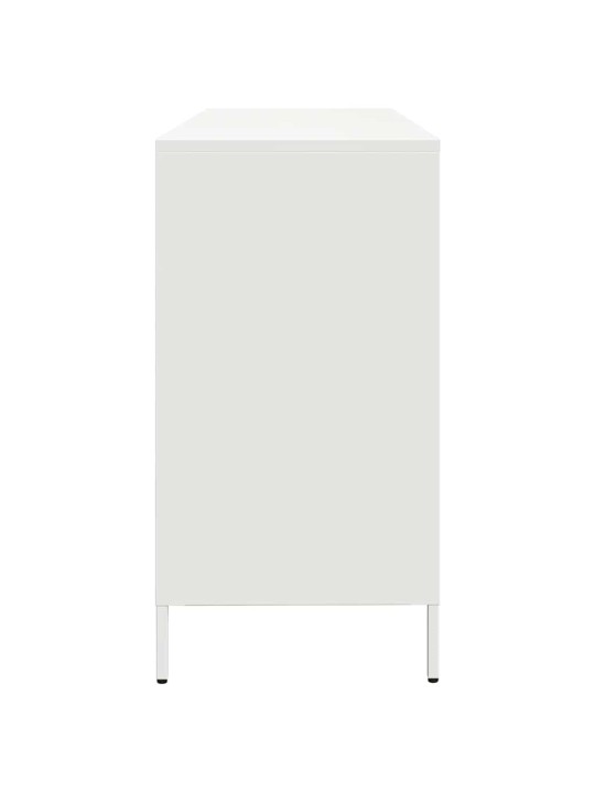PUHVETKAPP, VALGE, 135X39X73,5 CM, KÜLMVALTSITUD TERAS