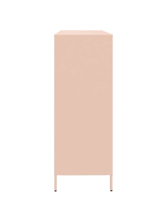 PUHVETKAPP, ROOSA, 135X39X103,5 CM, KÜLMVALTSITUD TERAS