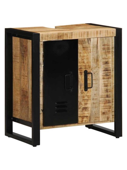 Vannitoa mööblikomplekt 3 tk pruun 40 x 35 x 90 cm tugev mango puu