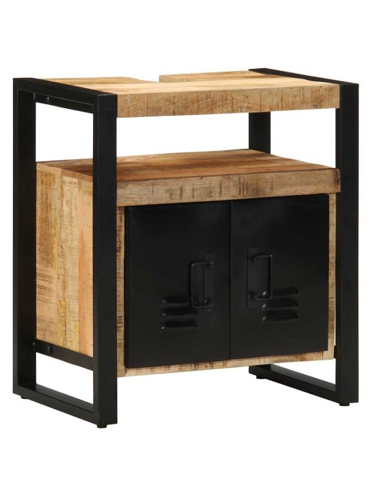 Vannitoa mööblikomplekt 3 tk pruun 40 x 35 x 90 cm tugev mango puu