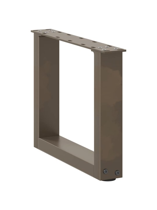 KOHVILAUA JALAD U-KUJULISED 2 TK, NATURAALNE TERAS, 30 X (30-31) CM, TERAS