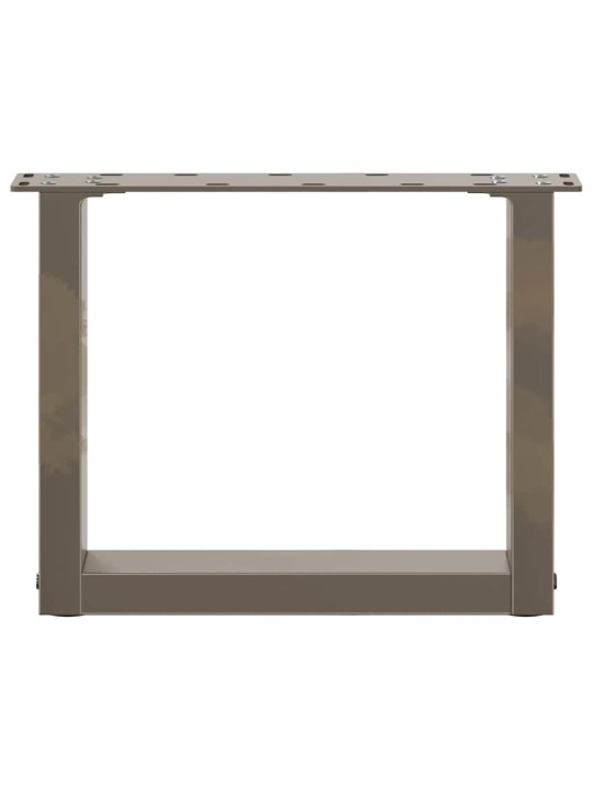KOHVILAUA JALAD U-KUJULISED 2 TK, NATURAALNE TERAS, 30 X (30-31) CM, TERAS