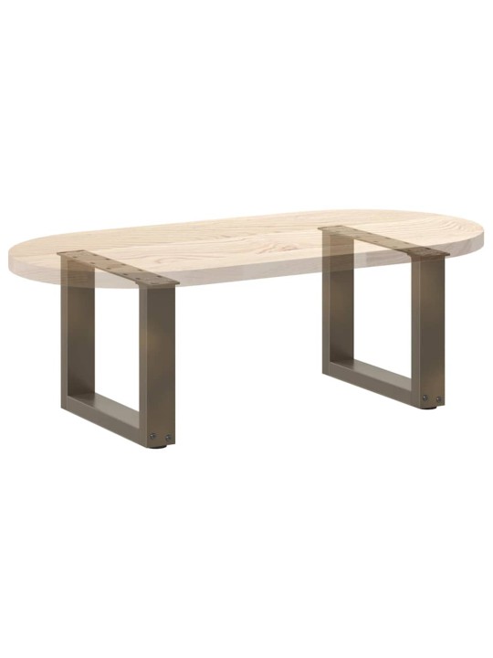 KOHVILAUA JALAD U-KUJULISED 2 TK, NATURAALNE TERAS, 30 X (30-31) CM, TERAS