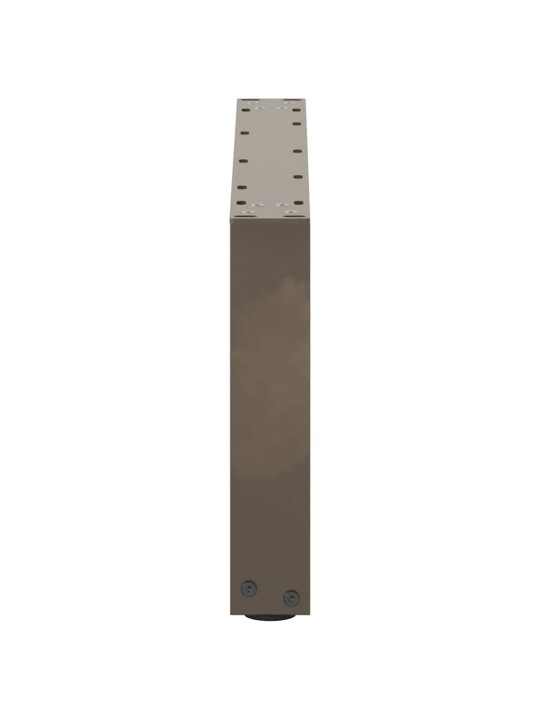 KOHVILAUA JALAD U-KUJULISED, 2 TK, NATURAALNE TERAS, 70 X (30–31) CM, TERAS