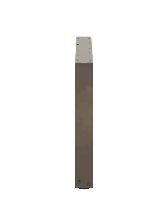 KOHVILAUA JALAD U-KUJULISED 2 TK, NATURAALNE TERAS, 70 X (42–43) CM, TERAS