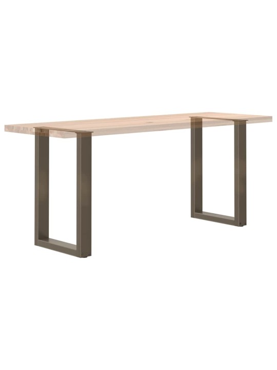 SÖÖGILAUA JALAD U-KUJULISED 2 TK, NATURAALNE TERAS, 50 X (72–73) CM, TERAS