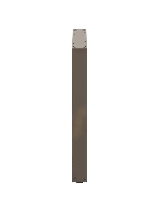 SÖÖGILAUA JALAD U-KUJULISED 2 TK, NATURAALNE TERAS, 80 X (72–73) CM, TERAS