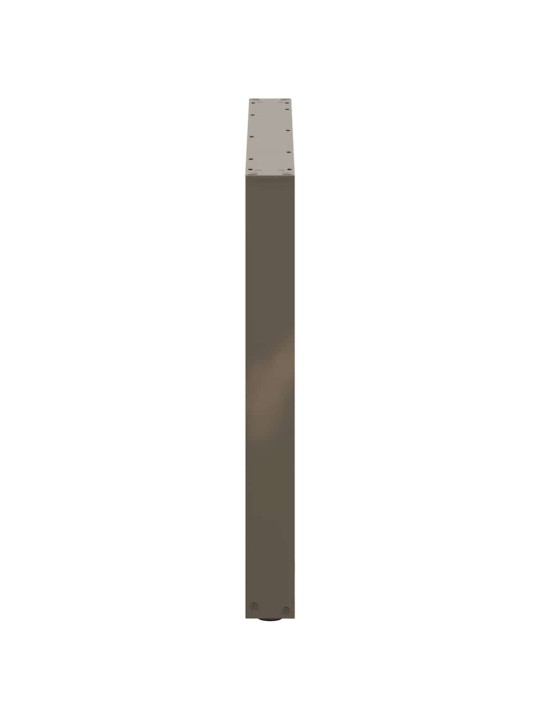 SÖÖGILAUA JALAD U-KUJULISED 2 TK, NATURAALNE TERAS, 100 X (72–73) CM, TERAS