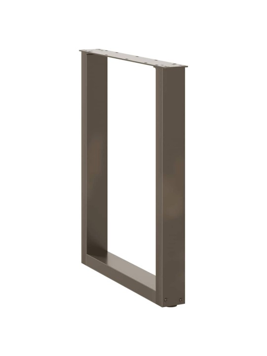 SÖÖGILAUA JALAD U-KUJULISED, 3 TK, NATURAALNE TERAS, 70 X (72–73) CM, TERAS
