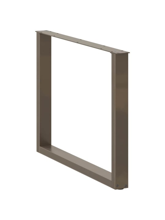 SÖÖGILAUA JALAD U-KUJULISED, 3 TK, NATURAALNE TERAS, 100 X (72–73) CM, TERAS