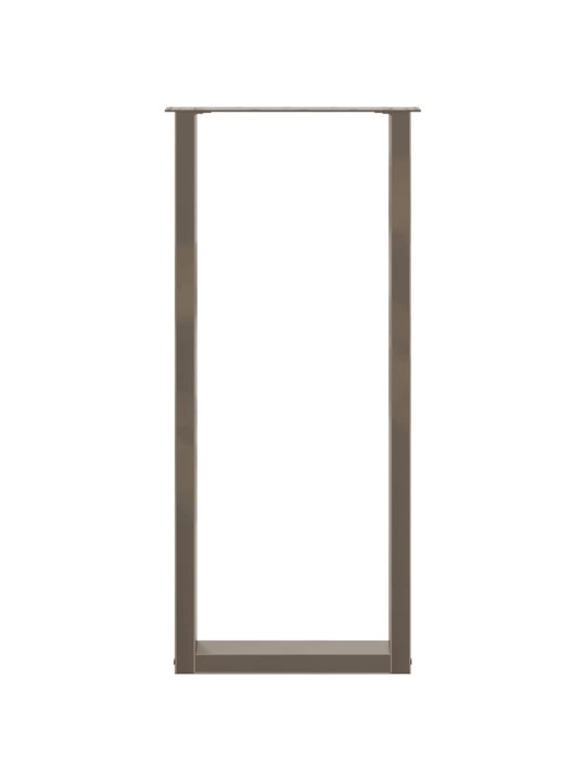 BAARILAUA JALAD U-KUJULISED 2 TK, NATURAALNE TERAS, 50 X (110-111) CM, TERAS