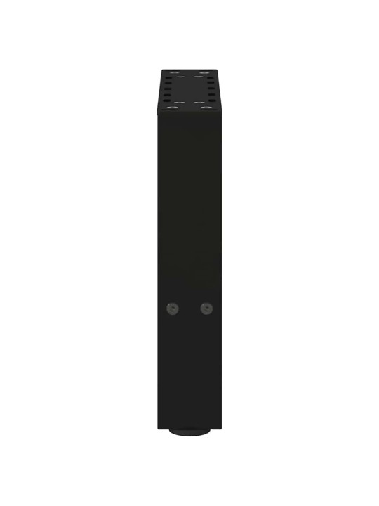 KOHVILAUA JALAD, MUSTAD, 2 TK, 40 X (30–31) CM, TERASEST