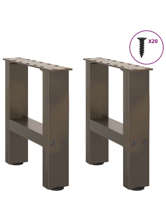 KOHVILAUA JALAD, NATURAALNE TERAS, 2 TK, 40 X (30–31) CM, TERAS
