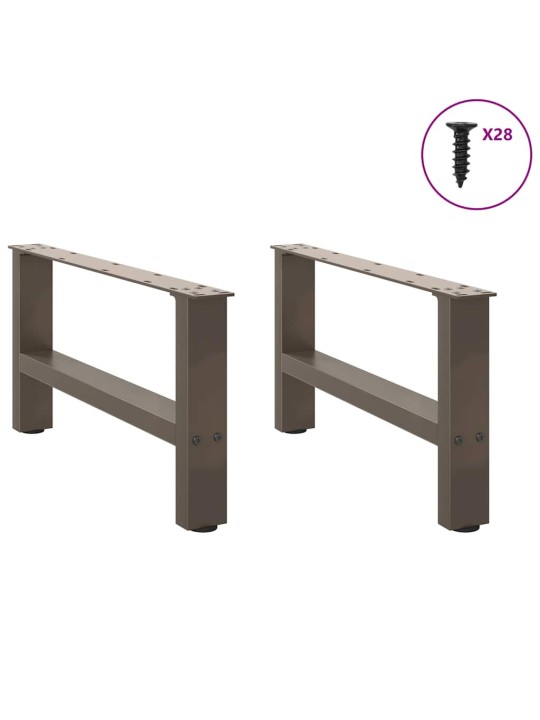 KOHVILAUA JALAD, NATURAALNE TERAS, 2 TK, 70 X (30–31) CM, TERAS