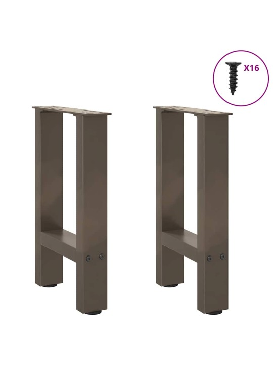 KOHVILAUA JALAD, NATURAALNE TERAS, 2 TK, 28 X (42–43) CM, TERAS