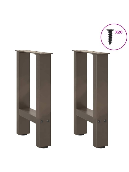 KOHVILAUA JALAD, NATURAALNE TERAS, 2 TK, 38 X (42–43) CM, TERAS