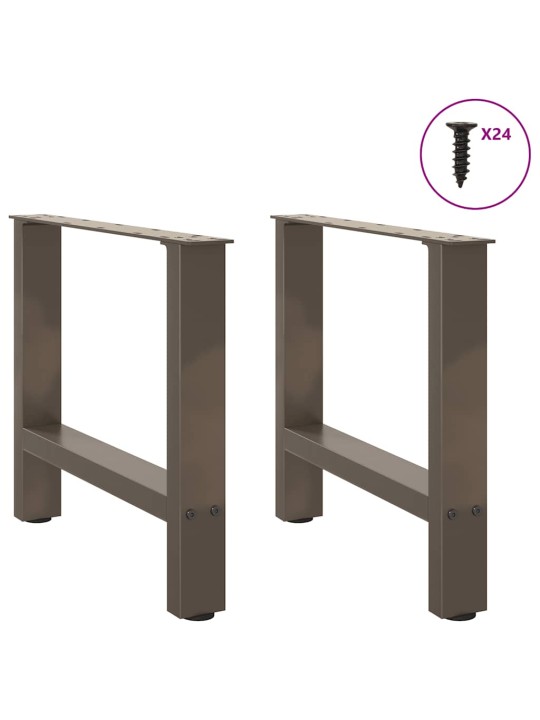 KOHVILAUA JALAD, NATURAALNE TERAS, 2 TK, 50 X (42–43) CM, TERAS
