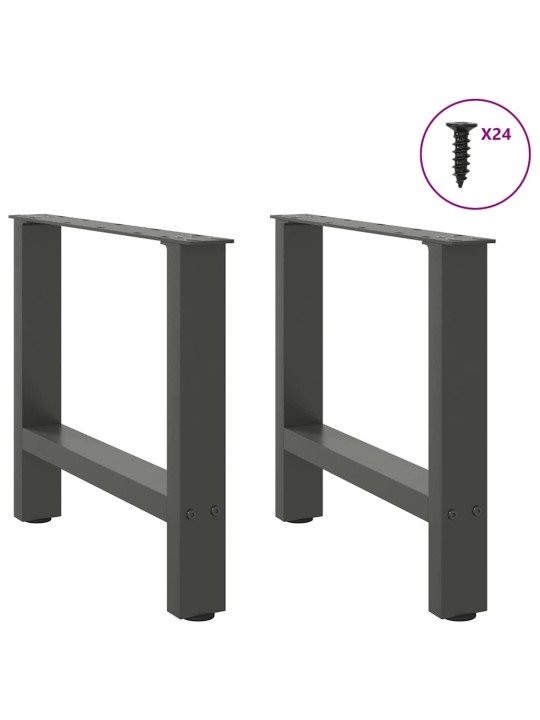 KOHVILAUA JALAD, ANTRATSIITHALL, 2 TK, 60 X (42-43) CM, TERAS
