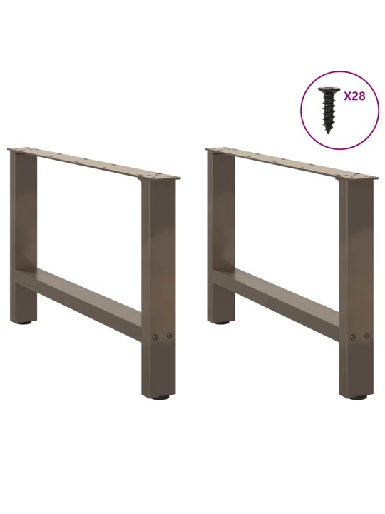KOHVILAUA JALAD, NATURAALNE TERAS, 2 TK, 70 X (42–43) CM, TERAS
