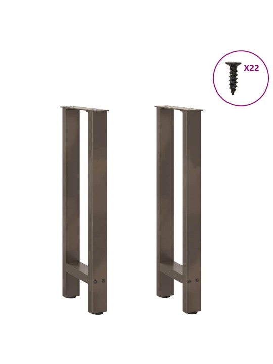 KONSOOLLAUA JALAD, NATURAALNE TERAS, 2 TK, 38 X (72–73) CM, TERAS