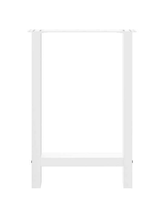 SÖÖGILAUA JALAD, VALGED, 2 TK, 60 X (72–73) CM, TERAS