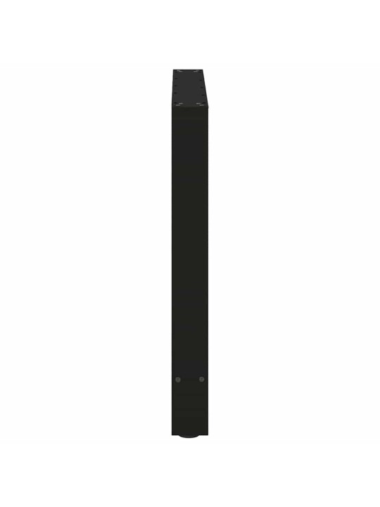 SÖÖGILAUA JALAD, MUSTAD, 2 TK, 70 X (72–73) CM, TERASEST