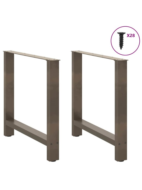 SÖÖGILAUA JALAD, NATURAALNE TERAS, 2 TK, 80 X (72–73) CM, TERAS