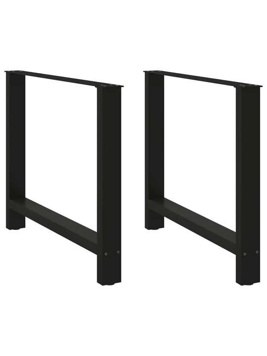 SÖÖGILAUA JALAD, MUSTAD, 2 TK, 90 X (72–73) CM, TERAS