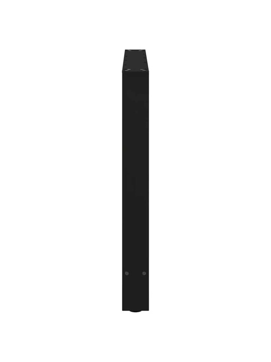 SÖÖGILAUA JALAD, MUSTAD, 2 TK, 90 X (72–73) CM, TERAS