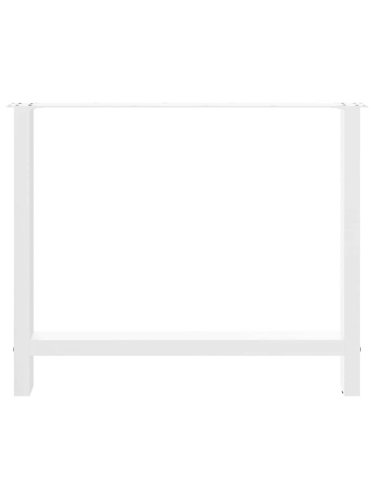 SÖÖGILAUA JALAD, VALGED, 2 TK, 90 X (72–73) CM, TERAS