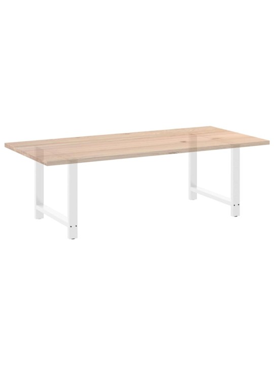 SÖÖGILAUA JALAD, VALGED, 2 TK, 90 X (72–73) CM, TERAS