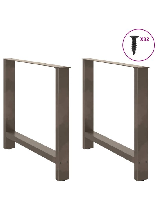 SÖÖGILAUA JALAD, NATURAALNE TERAS, 2 TK, 90 X (72–73) CM, TERAS