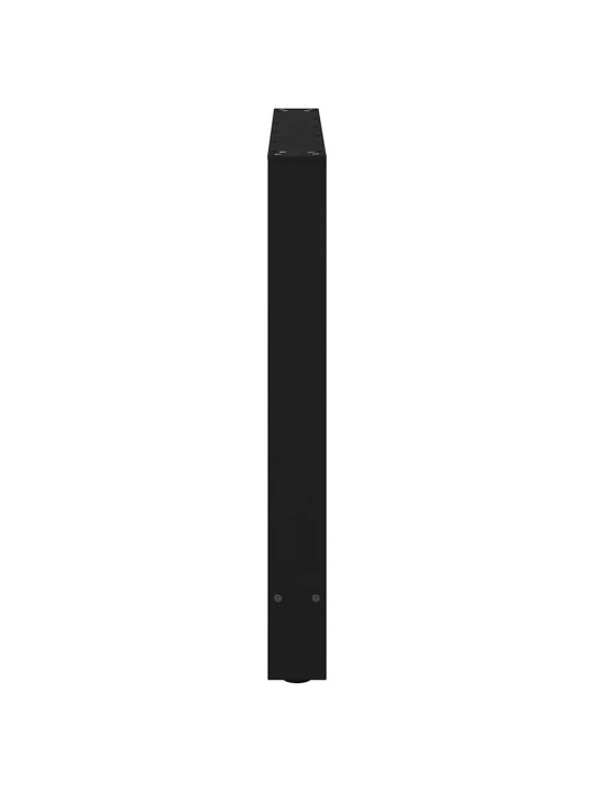 SÖÖGILAUA JALAD, MUSTAD, 2 TK, 100 X (72–73) CM, TERASEST