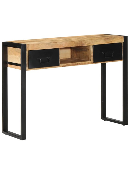 KONSOOLLAUD 100X35X75 CM TÄISTÖÖTLEMATA PUIDUST MANGO